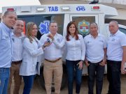 Gobernadora entregó moderna ambulancia en San Pedro de la Sierra