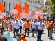 Caicedo presentó los tres últimos proyectos a la Asamblea