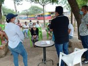 Sitionuevo / Alcalde socializa proyecto de pavimentación en los barrios