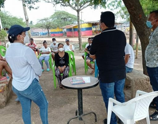 Sitionuevo / Alcalde socializa proyecto de pavimentación en los barrios