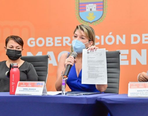 Alcaldesa Virna Johnson aclara sobre protección de Caicedo