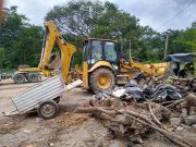 Ciénaga / Con maquinaria amarilla atienden emergencia en Siberia