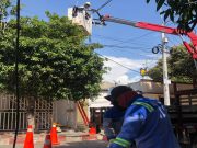 Avanza remodelación eléctrica en el barrio Manzanares