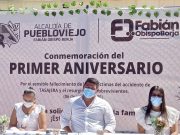 Puebloviejo/ Alcaldía conmemoró el 1er Aniversario de la tragedia en Tasajera