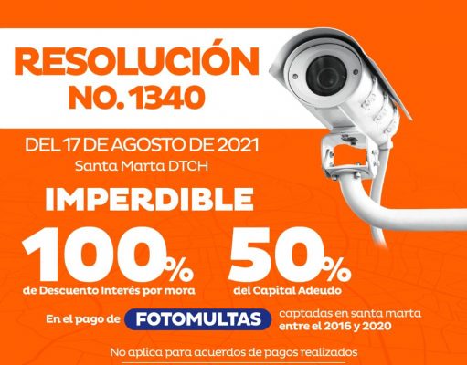 Samario aprovecha descuentos en el pago de Fotomultas captadas entre el 2016 y 2020