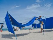 El Rodadero estrena carpas al servicio de turistas