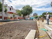Obras de recuperación de la carrera 19 presentan un avance del 56%