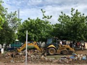 Santa Bárbara de Pinto / Inician obras en el Parque San Martin