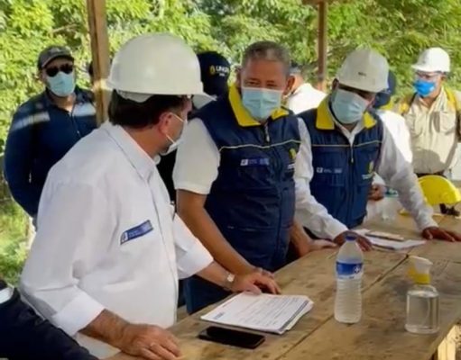 Salamina / Alcalde gestionó construcción de jarillón