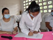 Algarrobo / Alcaldesa sanciona Acuerdo que eleva a corregimiento a Riomar Licet Belen