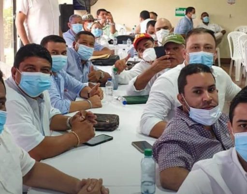 Santa Bárbara de Pinto / Alcalde participó en Mesa de Concertación del Gobierno Nacional