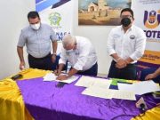 Ciénaga / Tete Samper firmó el convenio Matricula Cero con Unimagdalena e Infotep