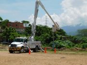 Essmar instaló alumbrado público a la cancha de Altos de Simón Bolívar