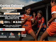 Gobernación del Magdalena lanza las Escuelas Populares del Deporte