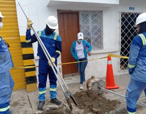 Air-e inicia obras eléctricas en el barrio Pescaito de Santa Marta