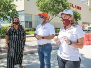 Alcaldesa inspeccionó obra que el SETP ejecuta en el tramo de la avenida del Río