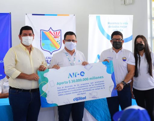 Territorios de Equidad de Air-e apoya a estudiantes de Puebloviejo