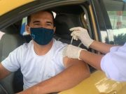 Adelantan jornada de vacunación en la Terminal de Transporte de Santa Marta