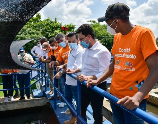 Con el proyecto ‘Agua al Pueblo’, Pivijay goza del preciado líquido 100% potable