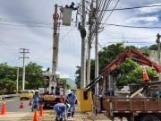 En el sector La Lucha, Air-e avanza en mejora eléctricas