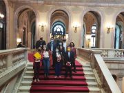 Gobernador Caicedo participa en XIX Jornada de la Taula Catalana por la Paz y los Derechos Humanos en Colombia