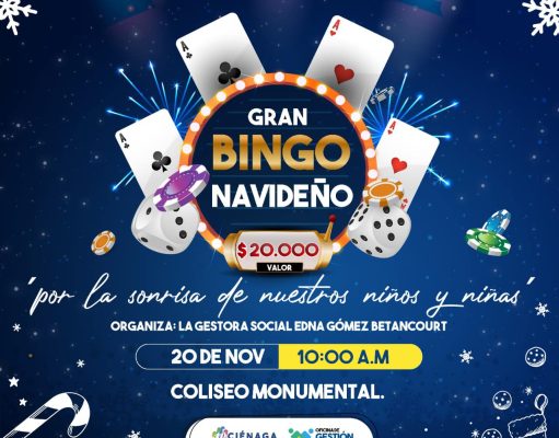 Ciénaga / Gran Bingo Navideño ‘Por la sonrisa de nuestros niños y niñas’