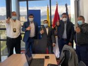 Fundación / Firman convenio para nueva estación de Bomberos