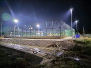 Fundación / Alcaldía logró la iluminación de la cancha de fútbol
