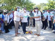 Aracataca / Alcaldía y Gobierno Nacional entregan placa huellas y sistemas de fotovoltaicos