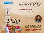 Villanueva presentará Festival Cuna de Acordeones 2022