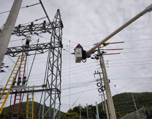Labores técnicas en la subestación Gaira y Zapayán