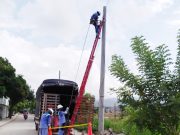 Avanzan obras eléctricas en el proyecto El Líbano