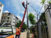 Alcaldía y Essmar llevan soluciones en alumbrado público a 108 familias de Villa Betel