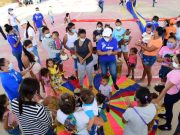 Ruta navideña de Air-e llegó al municipio de Puebloviejo