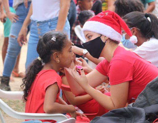 Una tarde llena de felicidad se vivió en la comunidad del Playón de Orozco