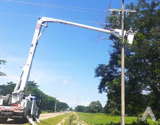 Jornada de mantenimiento en sectores de la Zona Bananera