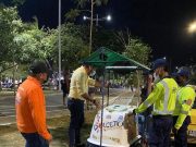 Distrito realiza controles en el Camellón de la Bahía para el uso adecuado del bien público