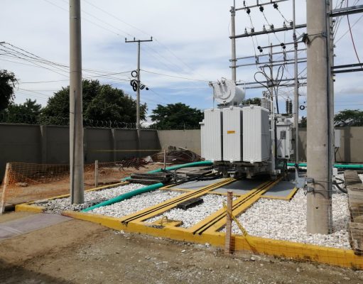 Etapa final de ampliación de la subestación Ciénaga