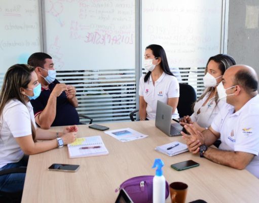 El Banco / Roy García Sánchez se reunió con el comité organizador de los XIX Juegos Bolivarianos Valledupar 2022