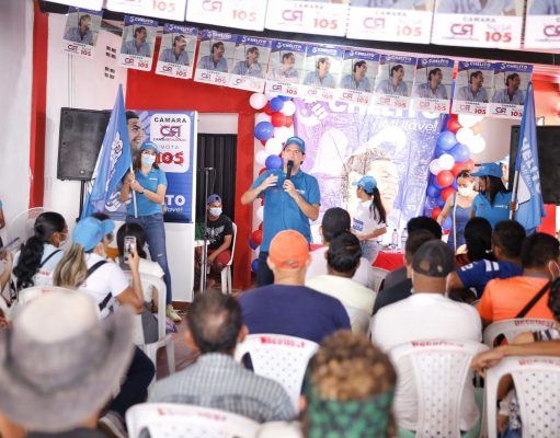 El Banco y San Zenón recibieron a Chelito, con gran regocijo