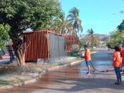 Alcaldía realiza mantenimiento permanente al Camellón de la Bahía