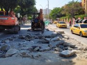 Alcaldía invita a conductores a transitar con precaución por la avenida del Río