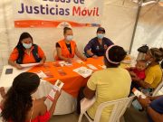 Jornada de atención de la Casa de Justicia Móvil en el barrio La Paz