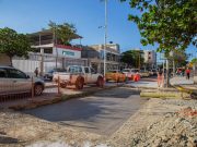 Distrito realiza Reposición de Placas