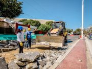 Comunidad agradece reactivación de obras del SETP en la avenida del Río