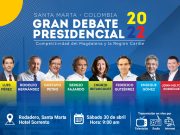 Este 30 de abril será el gran debate presidencial en Santa Marta