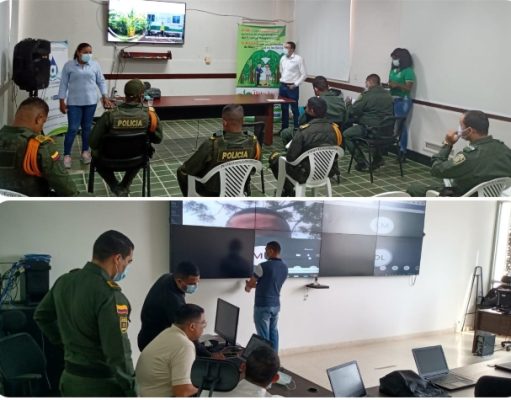 El ICA capacitó a la Policía Nacional en prevención y control del Fusarium R4T