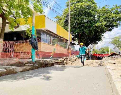 La carrera 19 brinda una nueva cara al comercio de la zona