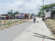 Sitionuevo/ La construcción de pavimento, evitará muchos dolores de cabeza