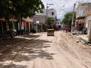 EDUS y comunidad adecúan vía principal de Timayuí afectada por el invierno